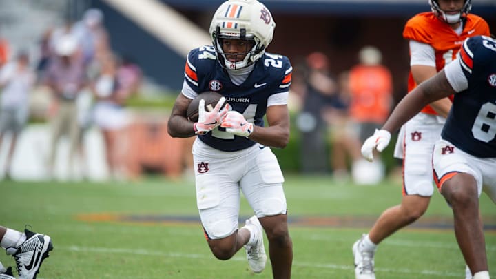 Auburn's rushing attack received praise from Alex Golesh.