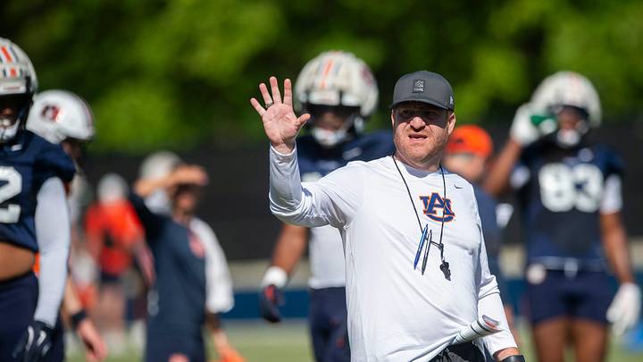 Auburn Tigers head coach Alex Golesh is looking to turn the program around after five-straight losing seasons.