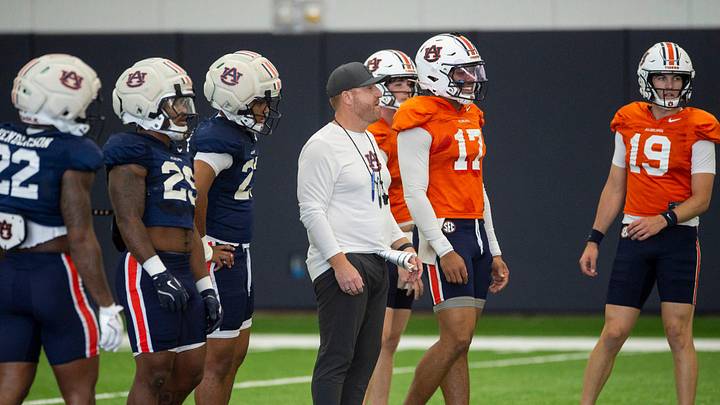 Auburn Tigers head coach Alex Golesh enters his first season with the program with plenty of familiar faces around him. Auburn Tigers head coach Alex Golesh enters his first season with the program with plenty of familiar faces around him.