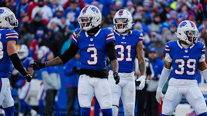 Buffalo Bills safety Damar Hamlin.