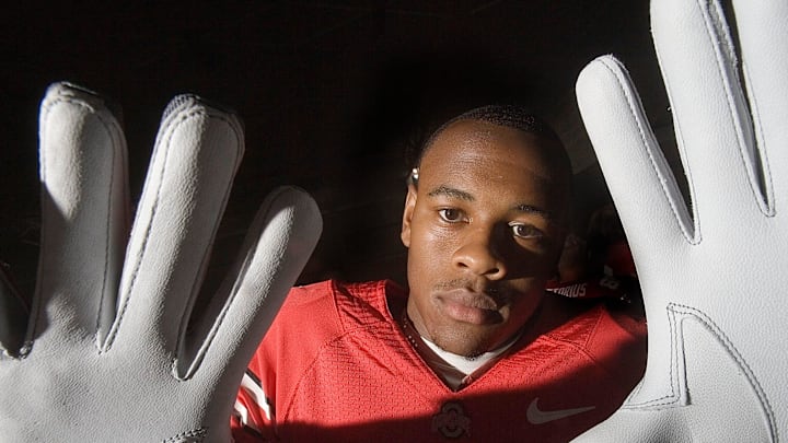 Ted Ginn Jr., 7. During media day at Woody Hayes Sports Complex on August 10, 2006. Ted Ginn Jr., 7. During media day at Woody Hayes Sports Complex on August 10, 2006.