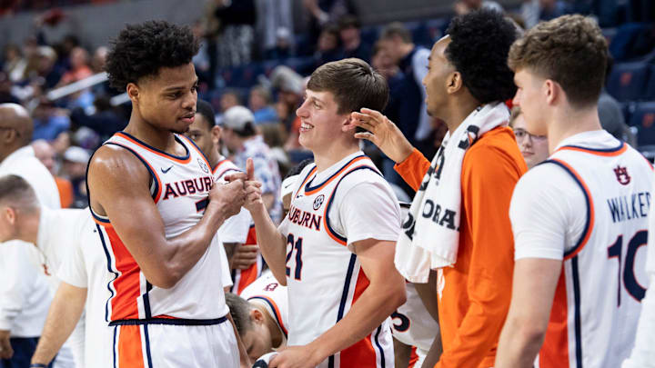 Auburn is one of the most polarizing teams in the projected men’s NCAA tournament bracket. 