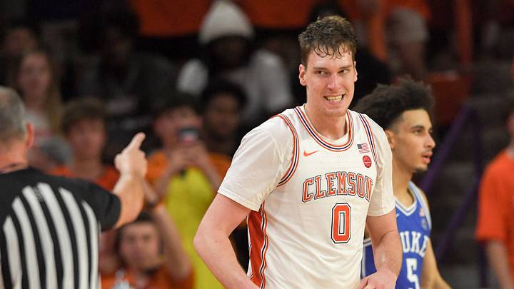 Clemson center Viktor Lakhin was a key piece in the Tigers' 2024-25 men's basketball team. Clemson center Viktor Lakhin was a key piece in the Tigers' 2024-25 men's basketball team.