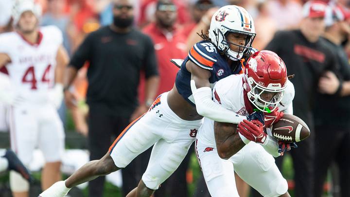 Auburn defensive back Champ Anthony is looking to have a strong bounce-back season in 2026. Auburn defensive back Champ Anthony is looking to have a strong bounce-back season in 2026.