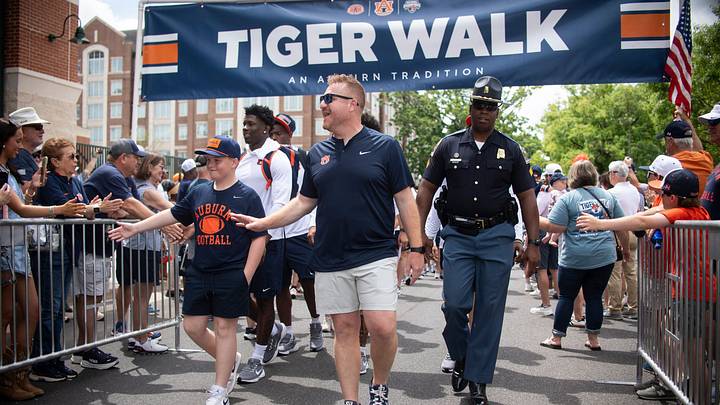 Auburn head coach Alex Golesh will make his head coaching debut for the Tigers this Saturday against Baylor. Auburn head coach Alex Golesh will make his head coaching debut for the Tigers this Saturday against Baylor.