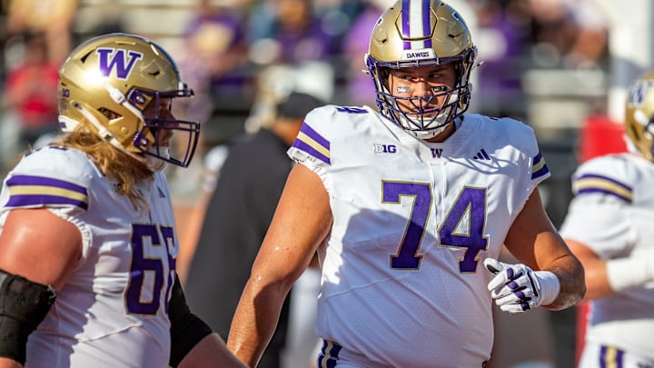 Drew Azzopardi has been an effective blocker so far for the Huskies. Drew Azzopardi has been an effective blocker so far for the Huskies.