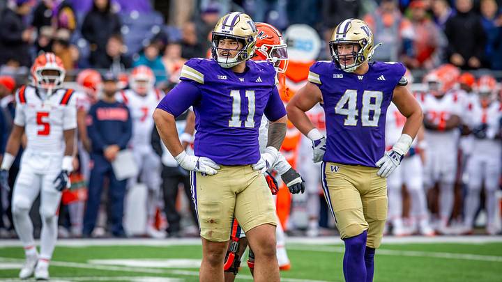 Ta'ita'i Uiagalelei (11) and Jacob Lane (48) have been pressed to come up with more sacks. Ta'ita'i Uiagalelei (11) and Jacob Lane (48) have been pressed to come up with more sacks.