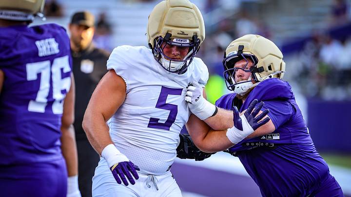 Derek Colman-Brusa will start the opener at UW defensive tackle as a freshman.