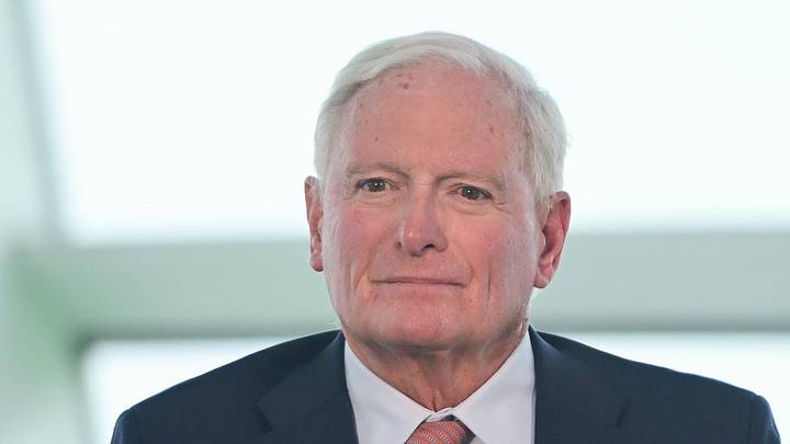 May 6, 2026; Milwaukee, WI, USA; Milwaukee Bucks co-owner Jimmy Haslam speaks at a press conference at Milwaukee Art Museum. Mandatory Credit: Benny Sieu-Imagn Images May 6, 2026; Milwaukee, WI, USA; Milwaukee Bucks co-owner Jimmy Haslam speaks at a press conference at Milwaukee Art Museum. Mandatory Credit: Benny Sieu-Imagn Images