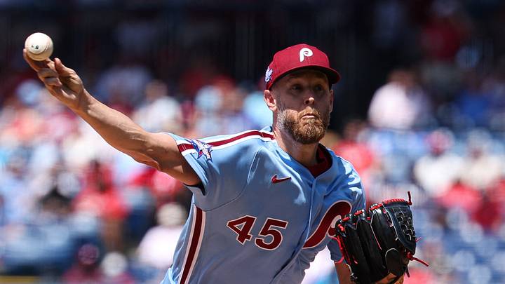 Philadelphia Phillies pitcher Zack Wheeler Philadelphia Phillies pitcher Zack Wheeler
