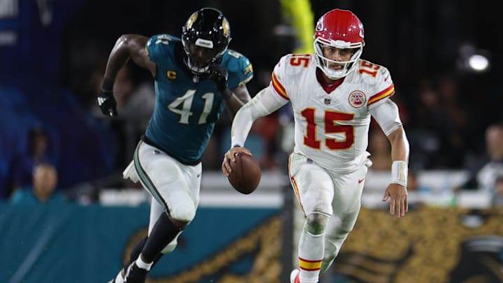 The Chiefs lost to the Jaguars on Monday night, falling to 2-3 on the season for the first time since 2021. 