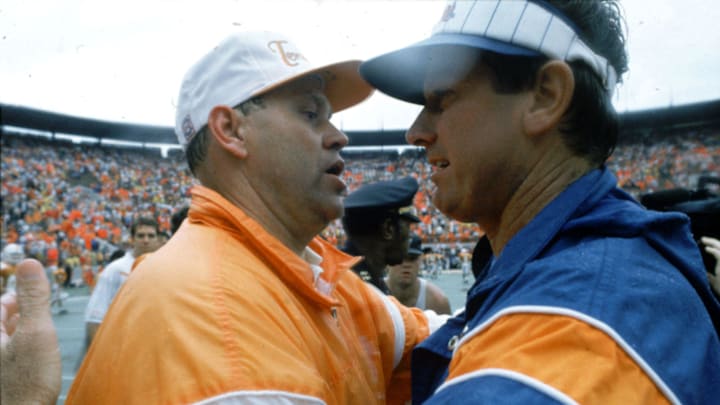 PAUL EFIRD/KNOXVILLE NEWS SENTINEL - The Florida Gators and the Tennessee Volunteers have developed a deep rivalry for themselves 