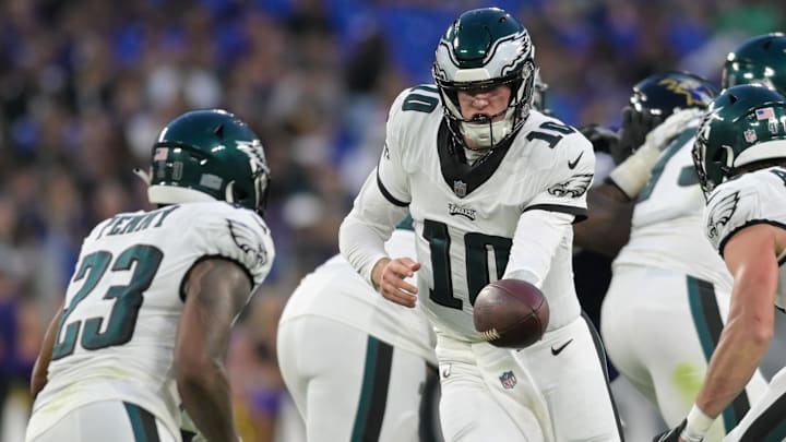 Predicting the Philadelphia Eagles' most likely players to be inactive in Week 9 against the Dallas Cowboys.