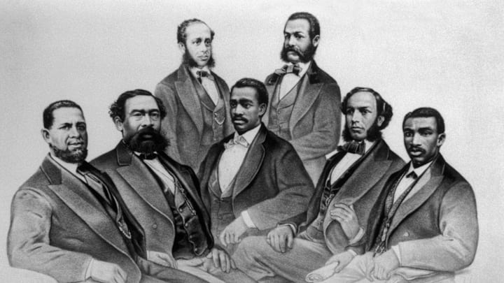 THE FIRST COLORED SENATOR AND REPRESENTATIVES