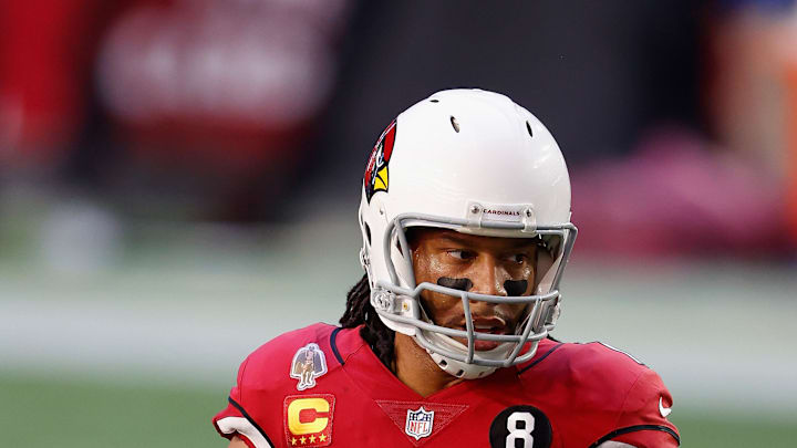 Former Cardinals wide receiver Larry Fitzgerald is eligible for the Pro Football Hall of Fame in 2026.