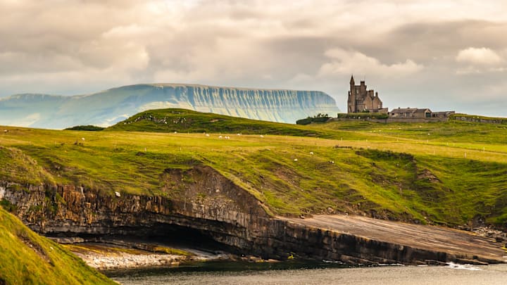 Ireland is known to be very green.