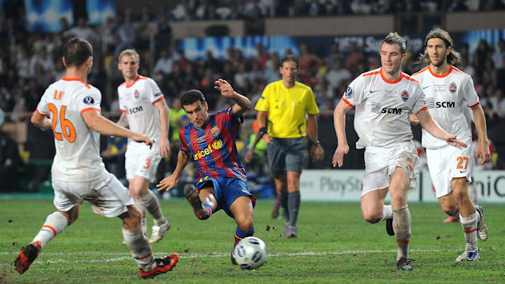 Soccer - UEFA Super Cup 2009 - Barcelona v Shakhtar Donetsk