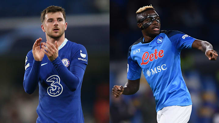 Mount and Osimhen are transfer targets