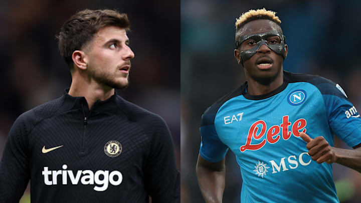 Mount and Osimhen are linked with Man Utd