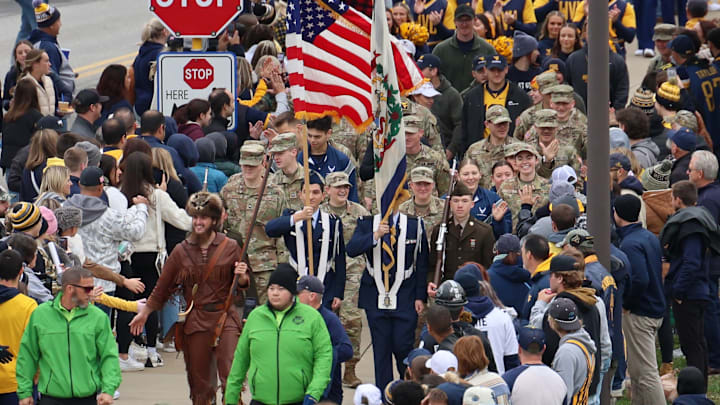 WVU ROTC leading the Mantrip