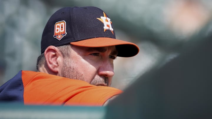 Houston Astros starting pitcher Justin Verlander