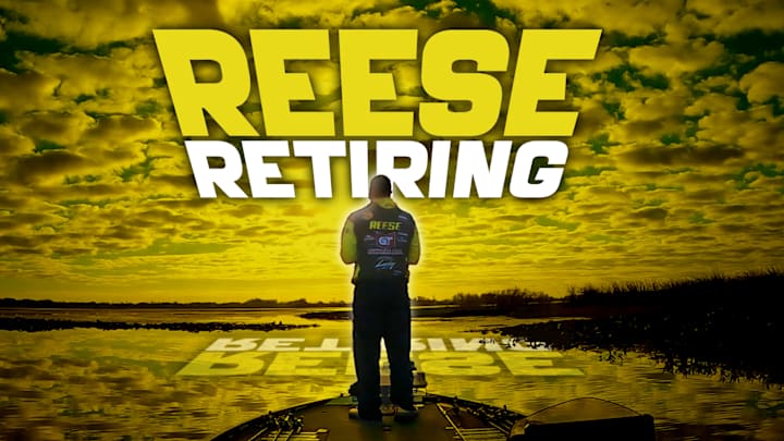Legendary bass pro Skeet Reese announces his retirement from competitive fishing after the 2025 season.