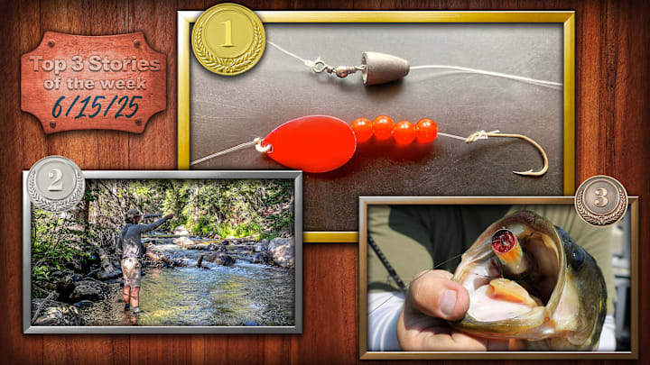 From trolling spinners for weed walleye, to building your own tapered trout leaders, to frog fishing for summer bass, these stories captured our Sports Illustrated fishing reader’s attention on Fishing on SI this past week.