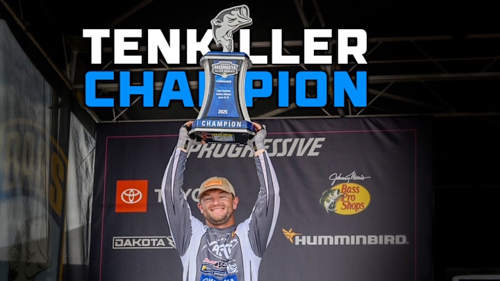 With a four-day total of 63 pounds, Alabama’s Wes Logan wins the Lowrance Bassmaster Elite at Lake Tenkiller by just one ounce!
