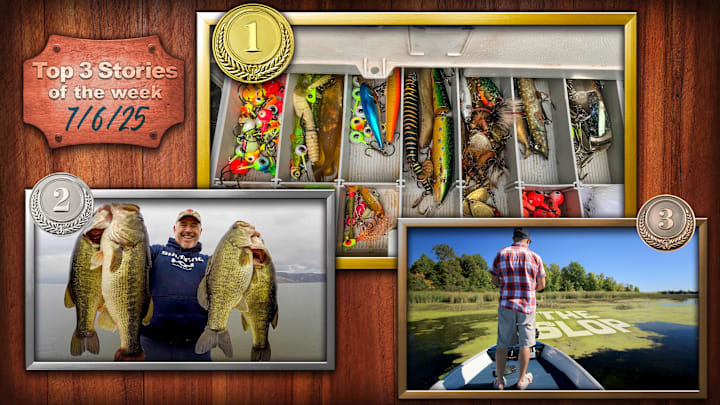 From 8 expert tips to help you choose the best lure for every fishing situation, to 6 bucket list bass fishing destinations you must fish, and how to catch more bass in the slop this summer, these stories captured our Sports Illustrated fishing reader’s attention on Fishing on SI this past week.