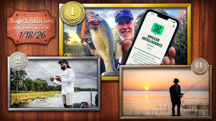 AI Fishing Day vs. a Bass Pro; Motocross Star Launches a Fishing Brand; and a Fly Angler's Paradise in the North East