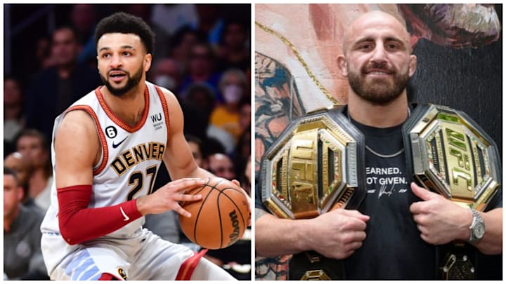 Jamal Murray and Alexander Volkanovski
