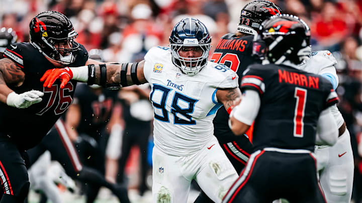 Tennessee Titans defensive tackle Jeffery Simmons