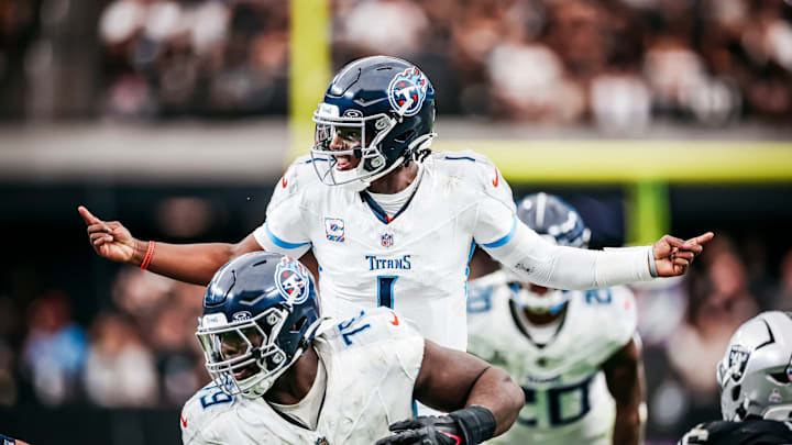 Tennessee Titans rookie quarterback Cam Ward Tennessee Titans rookie quarterback Cam Ward