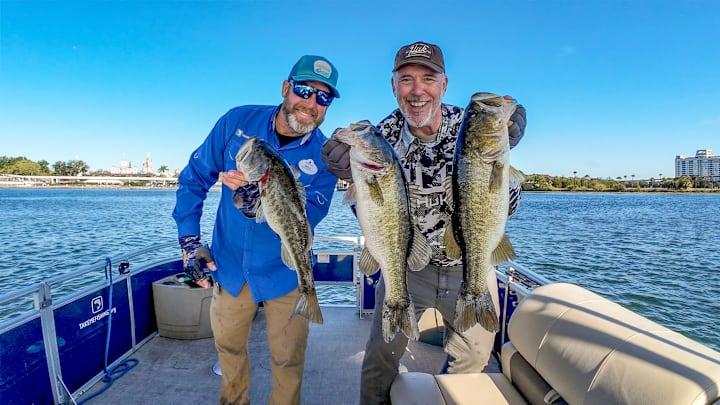 Top Bass Fishing Surprise at Disney World