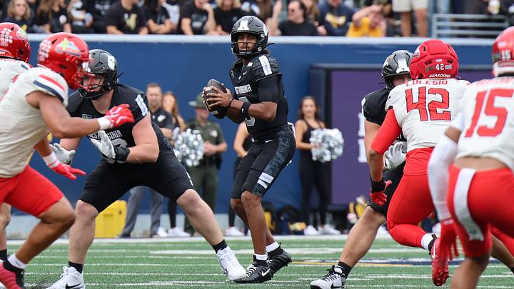 West Virginia University quarterback Mike Hawkins Jr. West Virginia University quarterback Mike Hawkins Jr.