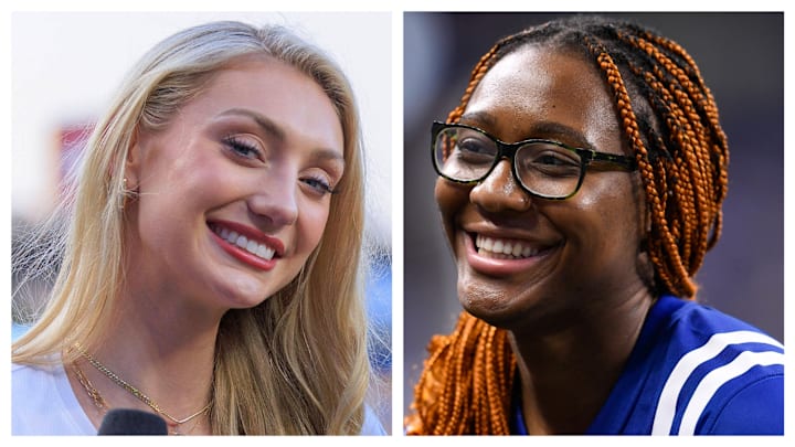 WNBA rising stars Cameron Brink and Aliyah Boston