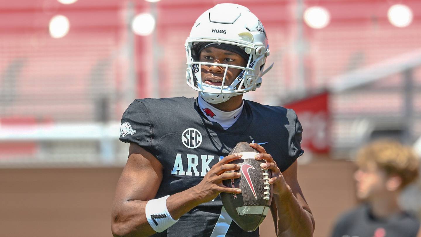 Razorbacks' Newly Minted QB1 KJ Jackson Is Ready to Terrorize the SEC (Seriously)