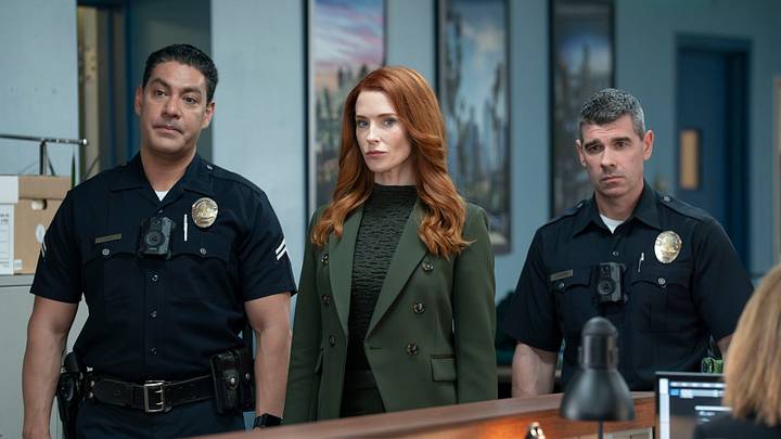 THE ROOKIE - “Dead Ringer” - ABC. (Disney/Mike Taing) 
BRIDGET REGAN