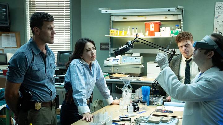 Austin Stowell as Leroy Jethro Gibbs, Mariel Molino as Cecilia “Lala” Dominguez, Caleb Foote as Bernard “Randy” Randolf 