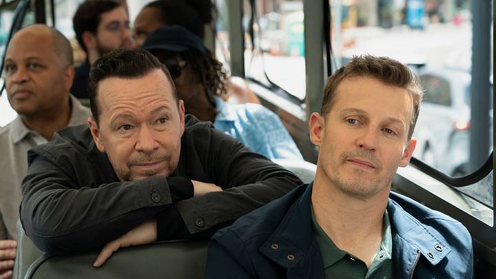 "Blood Diamonds" -- Boston Blue. Pictured (L-R): Donnie Wahlberg as Danny Reagan and Will Estes as Jamie Reagan
