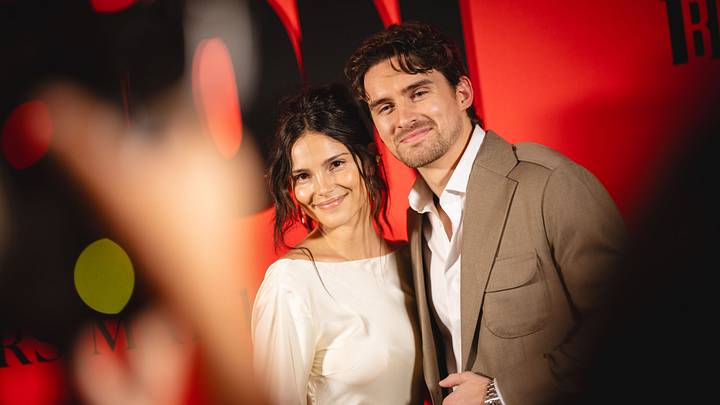 LOS ANGELES, CALIFORNIA - MAY 11: Inde Navarrette and Michael Johnston attend the Los Angeles Special Screening of Focus Features' "Obsession" at Hollywood Legion Theater on May 11, 2026 in Los Angeles, California. (Photo by Matt Winkelmeyer/WireImage)