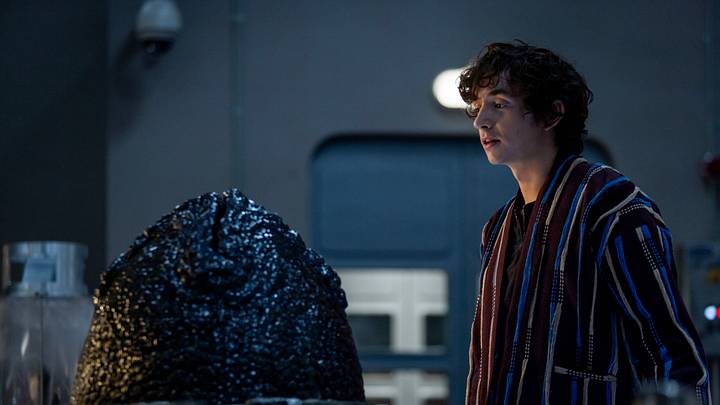 FX's Alien: Earth -- "Metamorphosi" -- Season 1, Episode 3 (Airs Tues, August 19) -- Pictured: Samuel Blenkin as Boy Kavalier. CR: Patrick Brown/FX
