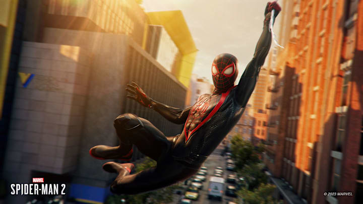 Marvel's Spider-Man 2 screenshot, Image courtesy Insomniac Games