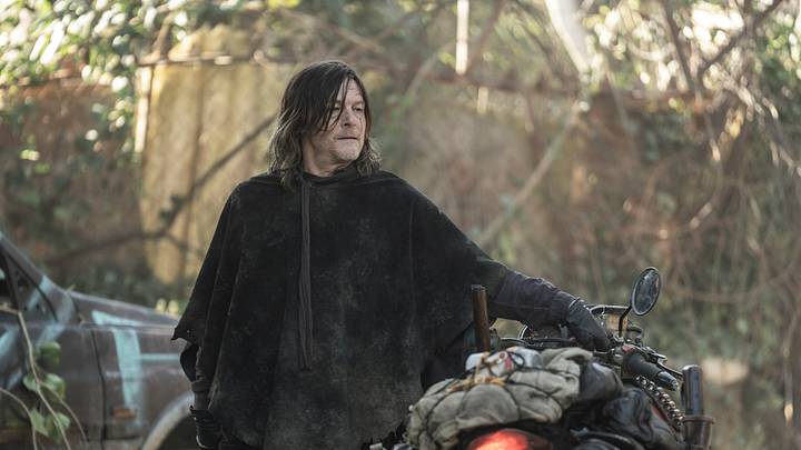 Norman Reedus as Daryl Dixon – The Walking Dead: Daryl Dixon _ Season 3, Episode 6 – Photo Credit: Jorge Alvarino/AMC Norman Reedus as Daryl Dixon – The Walking Dead: Daryl Dixon _ Season 3, Episode 6 – Photo Credit: Jorge Alvarino/AMC
