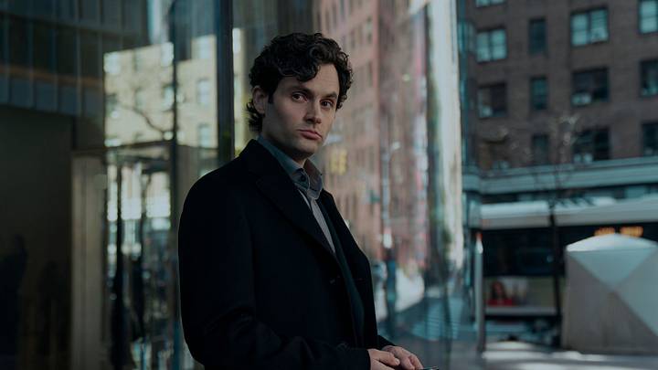 You. Penn Badgley as Joe Goldberg in episode 502 of You. Cr. Clifton Prescod/Netflix © 2024 You. Penn Badgley as Joe Goldberg in episode 502 of You. Cr. Clifton Prescod/Netflix © 2024