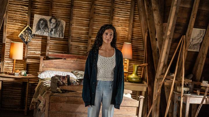 Pegah Ghafoori as Fatima Hassan in FROM Season 4 Episode 408. Courtesy Chris Reardon/MGM+ Pegah Ghafoori as Fatima Hassan in FROM Season 4 Episode 408. Courtesy Chris Reardon/MGM+