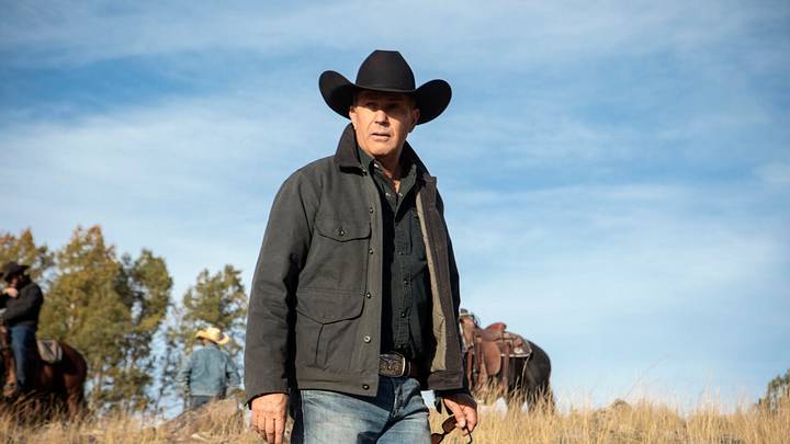 “Only Devils Left” – John's enemies strike a direct hit on the Yellowstone. John forms an unlikely alliance. Kayce has his first day as a livestock officer, on YELLOWSTONE, Sunday, Nov. 12 (8:00-9:00 PM) on the CBS Television Network. Photo Credit: Emerson Miller for Paramount Network Pictured: Kevin Costner as John Dutton. “Only Devils Left” – John's enemies strike a direct hit on the Yellowstone. John forms an unlikely alliance. Kayce has his first day as a livestock officer, on YELLOWSTONE, Sunday, Nov. 12 (8:00-9:00 PM) on the CBS Television Network. Photo Credit: Emerson Miller for Paramount Network Pictured: Kevin Costner as John Dutton.