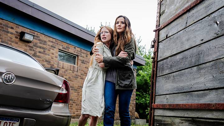 FROM Season 4. Julia Doyle as Sophia, Catalina Sandino Moreno as Tabitha Matthews. Image courtesy Chris Reardon/MGM+ FROM Season 4. Julia Doyle as Sophia, Catalina Sandino Moreno as Tabitha Matthews. Image courtesy Chris Reardon/MGM+