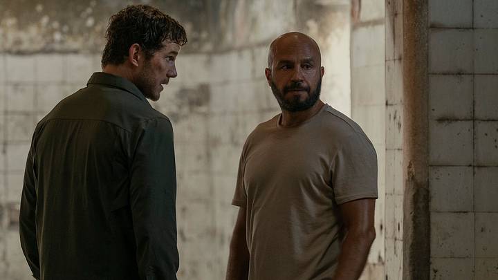 The Terminal List. Chris Pratt (James Reece), Dar Salim (Mohammed Farooq) The Terminal List. Chris Pratt (James Reece), Dar Salim (Mohammed Farooq)