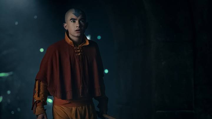 Gordon Cormier as Aang in season 2 of Avatar: The Last Airbender. Cr. Katie Yu/Netflix © 2026 Gordon Cormier as Aang in season 2 of Avatar: The Last Airbender. Cr. Katie Yu/Netflix © 2026